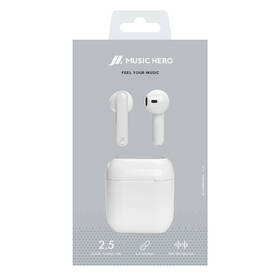 Slúchadlá SBS Music Hero TWS NUBOX biela

 obrázok produktu 2 z 2