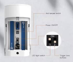 Detektor pohybu Xtend Home pre alarmový systém XTH-EZS-700S biely

 obrázok produktu 6 z 6
