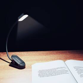 Stolná lampa Cubenest LTW02 s klipom, nabíjacia, stmievateľná čierna

 obrázok produktu 14 z 15