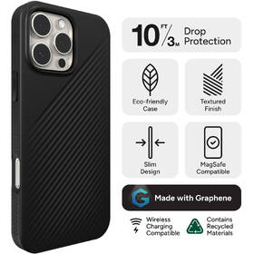 Kryt na mobil ZAGG Luxe Snap na Apple iPhone 16 Pro čierny

 obrázok produktu 8 z 8