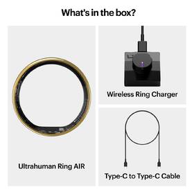 Inteligentný prsteň Ultrahuman Ring Air veľkosť 10 zlatý

 obrázok produktu 5 z 7