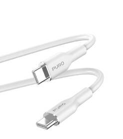 Kábel Puro Soft USB-C/USB-C 60 W, 1,5 m biely

 obrázok produktu 1 z 1