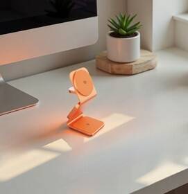 Bezdrôtová nabíjačka Cubenest SQ314 Qi2.2 3v1 s MagSafe oranžová

 obrázok produktu 10 z 19