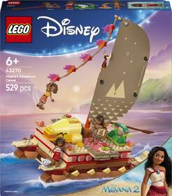 Stavebnica LEGO® │ Disney 43270 Vaiana a dobrodružstvo na kanoe 

 obrázok produktu 5 z 9