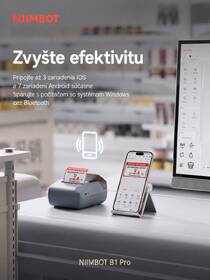 Tlačiareň štítkov Niimbot B1 PRO + role štítkov sivá

 obrázok produktu 9 z 9