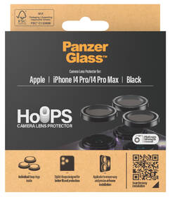 Ochranné sklo šošovky fotoaparátu PanzerGlass HoOps na Apple iPhone 14 Pro/14 Pro Max 

 obrázok produktu 4 z 5