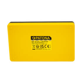 Nabíjačka PATONA Dual Quick Canon LP-EL pre blesk Canon EL-1 čierna/žltá

 obrázok produktu 4 z 4