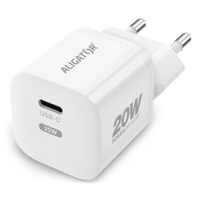 Nabíjačka do siete Aligator Power Delivery 20W, USB-C + kábel pre Apple biela

 obrázok produktu 1 z 2