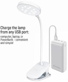 Stolná lampa ColorWay CW-DL02B-B, 3,5 W biela

 obrázok produktu 2 z 6