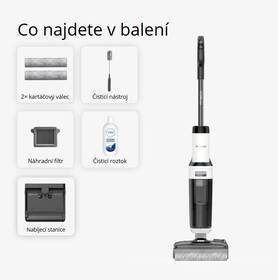 Čistič tvrdých podláh Tineco S5 Stretch Extreme čierna/biela

 obrázok produktu 6 z 21