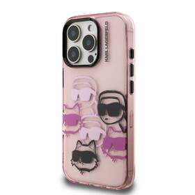 Kryt na mobil Karl Lagerfeld IML Multi K&CH Heads na Apple iPhone 16 Pro ružový

 obrázok produktu 1 z 6