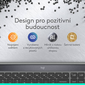 Klávesnica Logitech Signature Slim Solar+, US sivá

 obrázok produktu 11 z 18