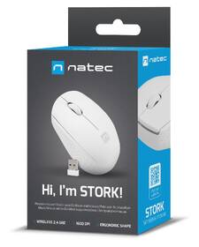 Myš Natec Stork biela

 obrázok produktu 5 z 8
