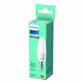 LED žiarovka Philips sviečka, 5W, E14, studená biela 

 obrázok produktu 2 z 2