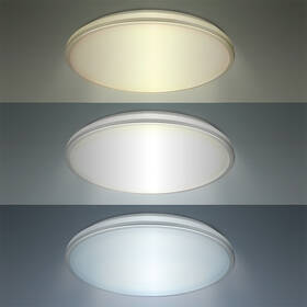 LED stropné svietidlo Solight IP54, 18 W, 1530 lm, 3CCT, 33 cm biele

 obrázok produktu 2 z 4