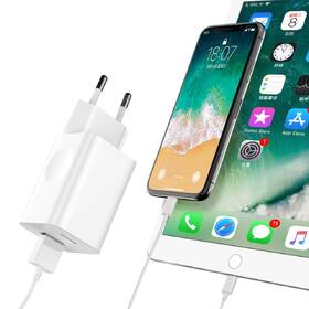 Nabíjačka do siete Baseus 1xUSB, Quick Charge 3.0, 24W biela

 obrázok produktu 3 z 7