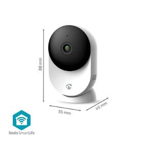 IP kamera Nedis SmartLife WIFICI12CWT biela

 obrázok produktu 4 z 10