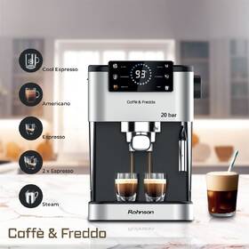Pákový kávovar Rohnson R-98028 Hot & Cold čierny/strieborný

 obrázok produktu 9 z 9