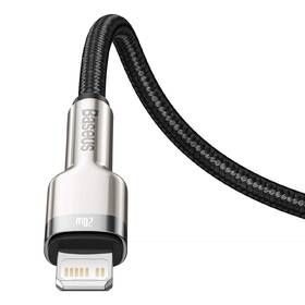 Kábel Baseus Cafule USB-C/Lightning PD 20W, 0,25m čierny

 obrázok produktu 1 z 1