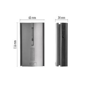 Doplnkový gong EMOS pre P5760 a P5763 na 3x AA, predlžovač signálu 

 obrázok produktu 5 z 7