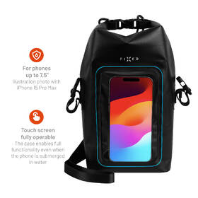 Puzdro na mobil športové FIXED Float Bag s vreckom pre mobilný telefón 3L čierne

 obrázok produktu 5 z 8