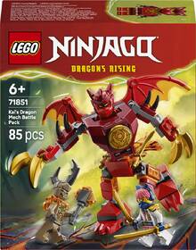 Stavebnica LEGO® NINJAGO® 71851 Kaiov bojový balíček s dračím oblekom 

 obrázok produktu 4 z 8