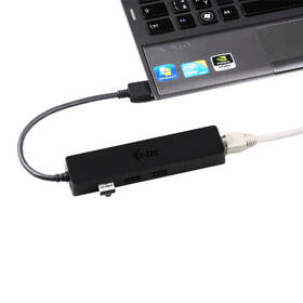 USB Hub i-tec USB 3.0 / 3x USB 3.0 + LAN čierny

 obrázok produktu 4 z 8