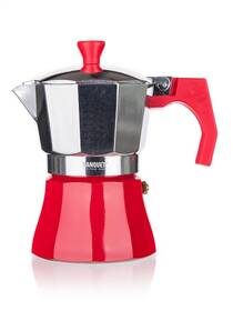 Moka kanvica BANQUET CAMPI Red 

 obrázok produktu 1 z 5