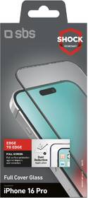 Tvrdené sklo SBS Full Cover na Apple iPhone 16 Pro čierne

 obrázok produktu 1 z 1