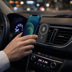 Držiak na mobil Obal:Me MagNetix Plate bezdrôtový, nabíjecí 15W čierny

 obrázok produktu 5 z 7