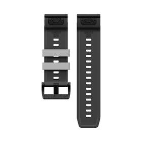 Remienok Cubenest Premium Silicone Garmin QuickFit Band 26mm čierny/sivý

 obrázok produktu 1 z 5
