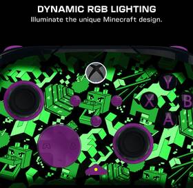 Gamepad Turtle Beach Rematch Wireless - Xbox/PC, RGB, Minecraft čierny

 obrázok produktu 7 z 13