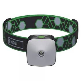 Čelovka EMOS P3535, CREE + SMD LED, 110 lm, 55 m, Li-Pol 850 mAh 

 obrázok produktu 1 z 11