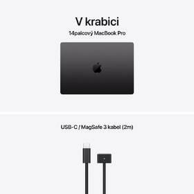 Notebook Apple 14" M5 10× CPU 10× GPU, 32 GB, 1 TB - kozmicky čierny SK 

 obrázok produktu 8 z 8