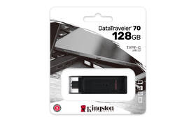 USB flashdisk Kingston 128GB, USB-C čierny

 obrázok produktu 6 z 6