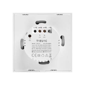 Vypínač Sonoff Smart Switch WiFi + RF 433 T1 EU TX (1-channel) 

 obrázok produktu 3 z 6