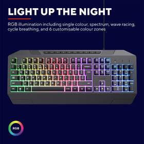 Klávesnica Trust GXT836 EVOCX, USB, US layout čierna

 obrázok produktu 8 z 11