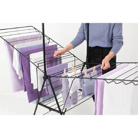 Sušiak na bielizeň Brabantia HangOn, 25 m, Matt Black čierny

 obrázok produktu 19 z 31