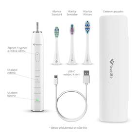 Zubná kefka TrueLife TrueLife SonicBrush Clean30 Duo čierna/biela

 obrázok produktu 7 z 11