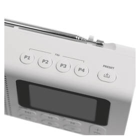 Rádioprijímač s DAB+ EMOS P600 biely

 obrázok produktu 10 z 14