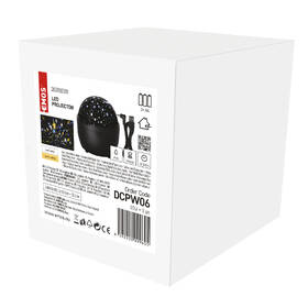 Dekoratívny LED projektor EMOS hviezdy, 3x AA, vnútorné 

 obrázok produktu 4 z 4
