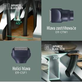 Zastrihávač multifunkčný Panasonic XSHAPE PACK 1 CEEG 

 obrázok produktu 9 z 11