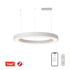 Závesné svietidlo IMMAX NEO PASTEL SLIM SMART, 95 cm, 68W, Zigbee 3.0, Tuya biele

 obrázok produktu 1 z 9