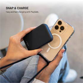 Kryt na mobil FIXED MagPure Neck s čiernou šnúrkou na krk na Apple iPhone 17 Pro Max priehľadný

 obrázok produktu 4 z 8