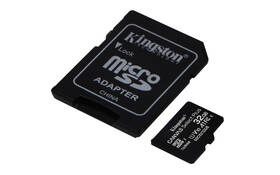 Pamäťová karta Kingston MicroSDHC 32GB UHS-I U1 (100R/10W) + adapter 

 obrázok produktu 1 z 2