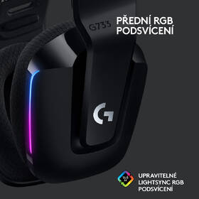 Headset Logitech G733 Lightspeed Wireless RGB čierny

 obrázok produktu 6 z 10