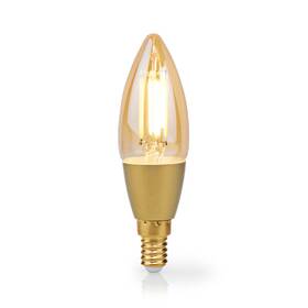 Inteligentná žiarovka Nedis SmartLife sviečka, Wi-Fi, E14, 470 lm, 4.9 W, Teplá Biela 

 obrázok produktu 2 z 5