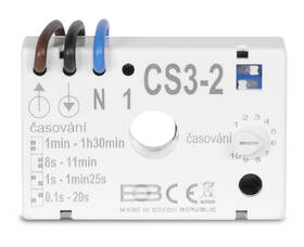Spínač časový Elektrobock CS3-2 pod vypínač 

 obrázok produktu 1 z 5