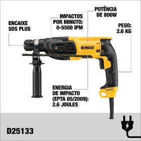 Kladivo Dewalt D25133K 

 obrázok produktu 6 z 6