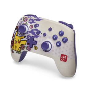 Gamepad PowerA Enhanced Wireless Controller na Nintendo Switch - Pokémon Pikachu Blossom biely/fialový

 obrázok produktu 1 z 4